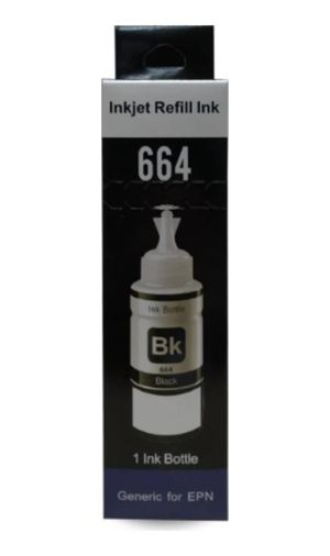 Diğer 54669614 Epson Uyumlu T6641 Siyah Mürekkep 70Ml./sişe