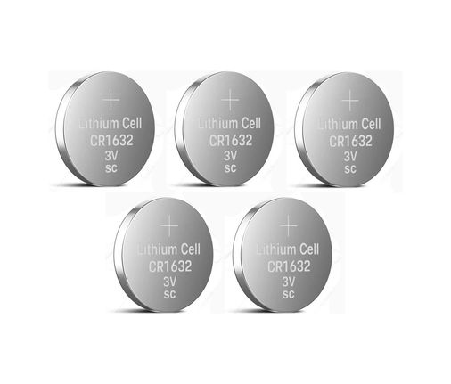 Diğer 55EFN044-91632 Yuma Cr1632 Süper Lityum 3V 5 Li Kart Düğme Pil