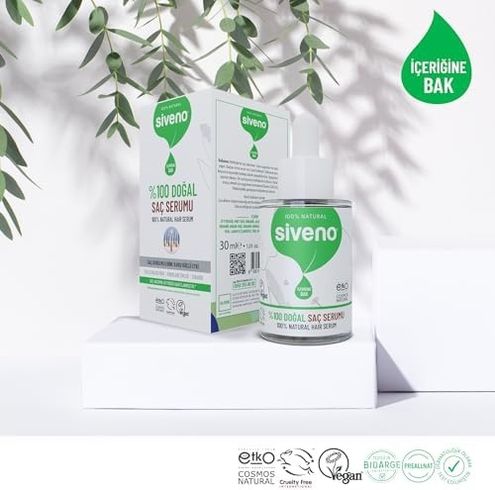 Diğer 57855210110257380184975 Siveno%100 Doğal Saç Bakım Serumu Biberiye Yağlı Dökülme Karşıtı Onarıcı 10 Mucizevi Yağ 30 Ml