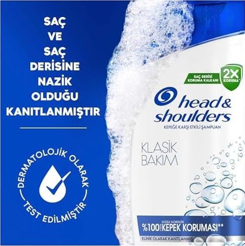 Diğer 57855210110906880184975 & Shoulders Klasik Bakım Kepek Karşıtı Günlük Kullanım 330 Ml Şampuan