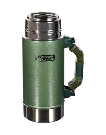 Diğer 57855210115848280184975 Termos, 700 Ml, Unisex, Çelik, Bpa İçermez, 12 Saat Sıcak, 24 Saat Soğuk Tutma, Yeşil Acı Kahverengi