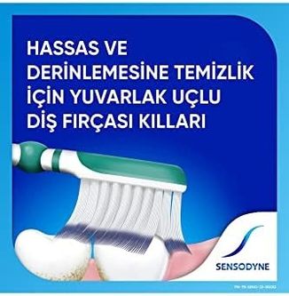 Diğer 57855210118199980184975 Çok Yönlü Koruma Diş Fırçası Orta 1+1 Açık Ahşap