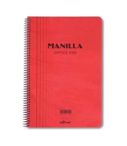 Diğer 57855210120384080184975 Manilla Ofis Defter A4 Kareli Kırmızı 103 Ivory