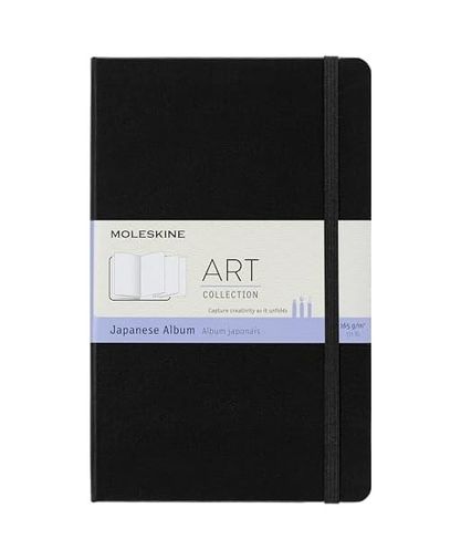 Diğer 57855210120516980184975 Moleskine Large Japanese Accordion Album 103 Ivory