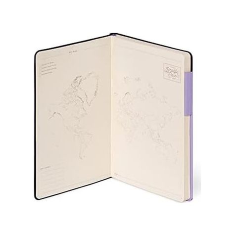 Diğer 57855210120536580184975 - Not Defteri, Kareli, Medium, 192 Sayfa, Yumuşak Pu Cilt, Fsc Sertifikalı Kağıt, Fildişi Kağıt, 90 G/m², Aylık Planlayıcı, Adres Defteri, Yer İşareti, 13 X 21 Cm, Renk Lavanta 103 Ivory