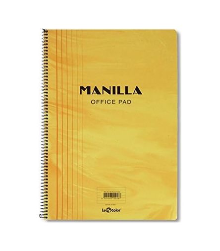 Diğer 57855210120639480184975 41100/2 Manila Notebook Yumuşak Kapak, 1.hamur Kağıt Spiralli, Sarı 103 Ivory