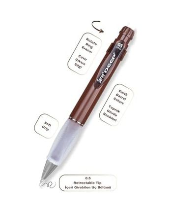 Diğer 57855210121089580184975 Klm & Grıp & Sılgı Yedeklı Set 05Mm Kahverengı -