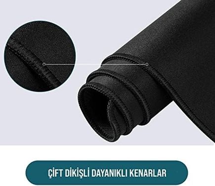 Diğer 57855210123216880184975 Pro - 6 Farklı Model Dikişli Kenar 70X30 Cm Oyuncu Gaming Mouse Pad White Map Lines