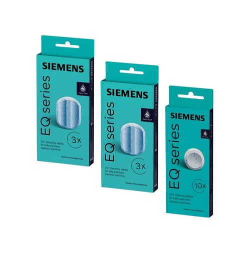 Diğer 57855210126623180184975 Siemens Tz80001 10 Reinigungstabletten + 6 Entkalkungstabletten Tz80002 Eq İçin 0.2Mm Kenar Kalınlığı
