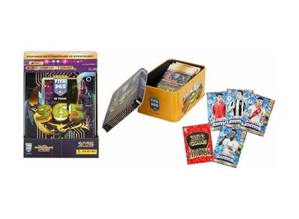 Diğer 57855210127759880184975 Fıfa 365 Adrenalyn Xl 2025 Tin Box Tcg Metal Kutu Futbolcu Kartları Set 50 X 22