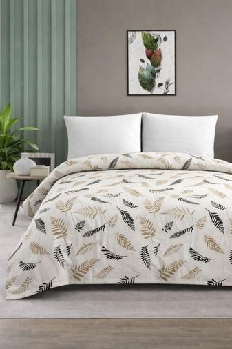 Diğer 57855210131925680184975 Çift Kişilik Pike Yatak Örtüsü%100 Pamuk 220X230 Siyah Tüy Açik Gri