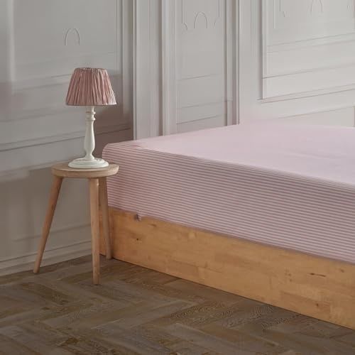 Diğer 57855210131947180184975 Soley Mix & Match Oriana %100 Pamuklu Tek Kişilik 160 X 240 Çarşaf Pembe Abanoz