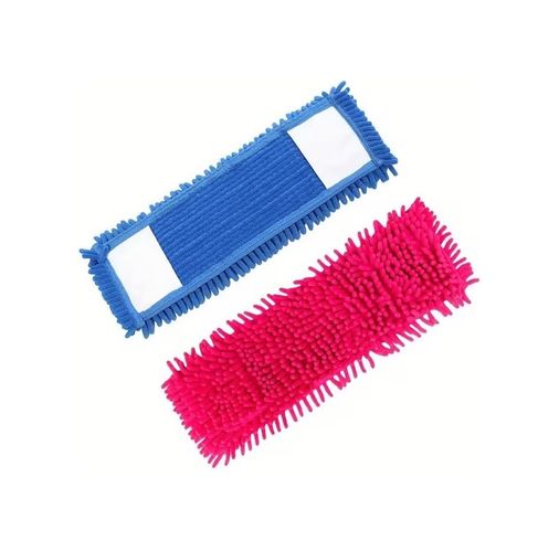 Diğer 57855210132151980184975 Makarna Mop Mikrofiber Paspas Yedeği, Evrensel Uyumlu Temizlik Başlığı, Döner Moplar İçin, Süper Emici, İz Tüy Bırakmayan Zemin Aparatı, Islak Kuru Şönil Bez, Asorti 40 Cm 50 X 22