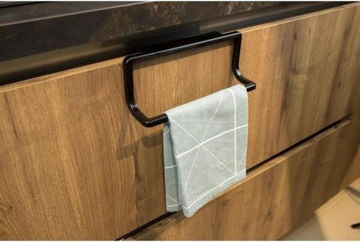 Diğer 57858324439249599283959 Towel Hanger Dolap Kapağına Asılabilen Havluluk, Havlu Askısı Siyah 4 Renk