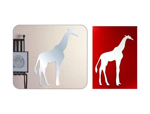 Diğer 57858324439626199283959 Aynalı Duvar Süsü Sticker Şekilli Açık