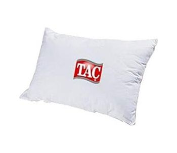 Diğer 57858324440036399283959 Taç 18039067 Yastık, Beyaz, 35 X 45 Cm Açık Indigo