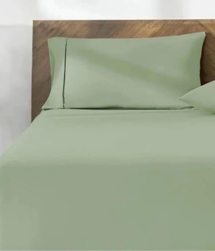 Diğer 57858324440362699283959 My Catherine%100 Pamuk 2'li Yastık Kılıfı 50X70 Cm Adaçayı Açık Altın