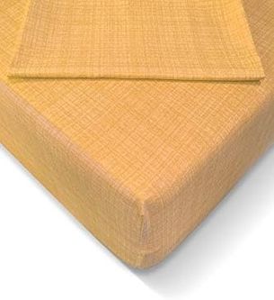 Diğer 57858324440741799283959 100X200 Cm Lastikli Çarşaf Seti - Sarı At7593 Abanoz
