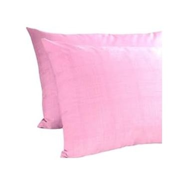 Diğer 57858324440838299283959 - 2'li Yastık Kılıfı 50X70 Cm Toz Pembe Toz Pembe / 50 X 70 Açık Altın