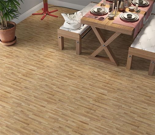Diğer 57858324441211799283959 Yer Kaplama Zemin Kaplama Folyosu 65X130 Cm Ahşap Parke Dokusu
