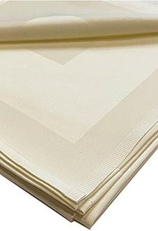 Diğer 57858324441435799283959 %100 Pamuk Bordürlü Lüx Masa Örtüsü 160X160 Cm Kare Acı Kahverengi 01 X 01