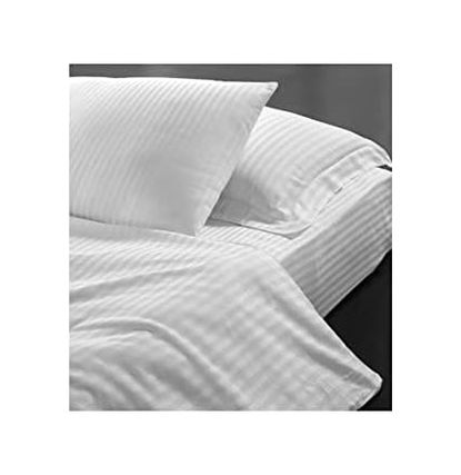 Diğer 57858324441599799283959 Otel Yastık Kılıfı Pamuk 2 Adet Beyaz 50X70 Sedna Açık Altın