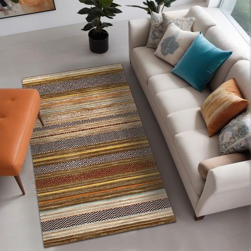 Diğer 57858324441893299283959 Cons Kadife Kaymaz Pamuk Tabanlı Yıkanabilir Antibakteriyel Salon Halısı 120X180 1