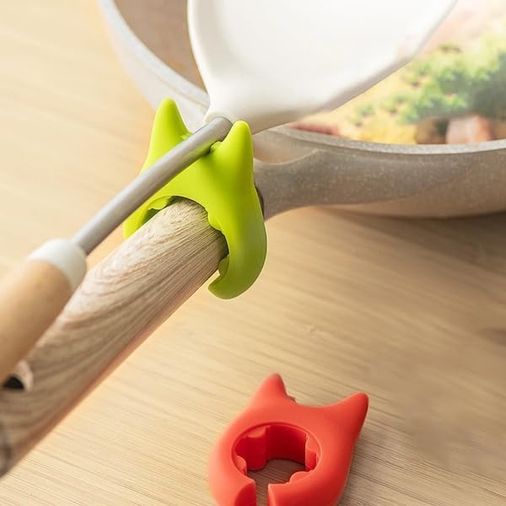 Diğer 57858324442280399283959 Silikon Tava Tencere Kaşık Tutucu 0
