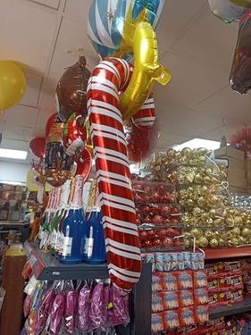 Diğer 57858324442749299283959 Yılbaşı Ağacı Süsü, Yılbaşı Süsleri Folyo Balon, Şekillendirilmiş Yılbaşı Süsü Ağacı Süsleri Yılbaşı Şeker