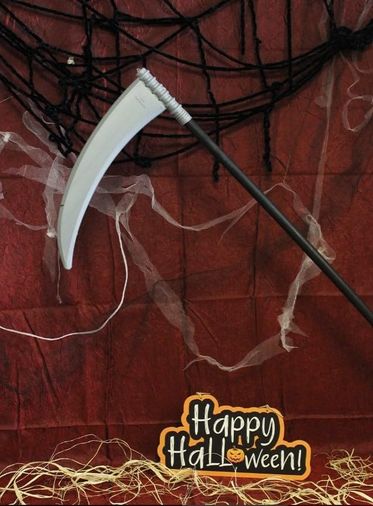Diğer 57858324442809199283959 Halloween Orak Plastik 85Cm Ast6665 Abanoz