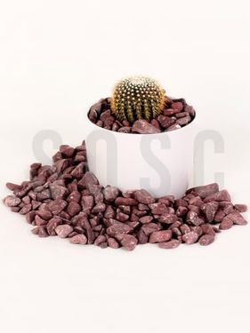 Diğer 57858324442832999283959 Bordo Çakıl Taşı Dolomit Taşı Bahçe Süsü Akvaryum Taşı Dere Çakıl Taşı 2-3 Cm 1 Kg Açık Gold