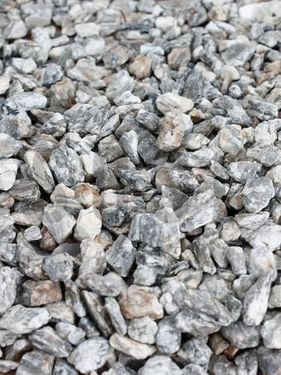 Diğer 57858324442835199283959 Natural Dekoratif Çakıl Taşı, Gnays Dolomit, Gri-Sarı Damarlı, 1-2 Cm, 1 Kg Açık Gold