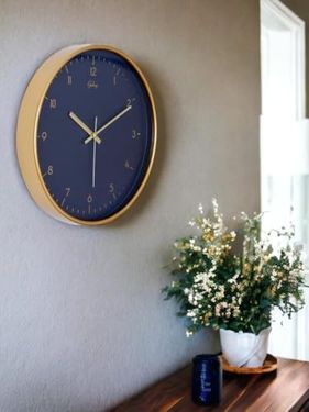 Diğer 57858324442887799283959 Galaxy D-218-A Siyah Kadran 30 Cm Sessiz Akar Duvar Saati Açık