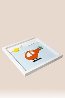 Diğer 57858324442900399283959 Temalı Katmanlı Mdf - Çocuk Ve Bebek Odası Duvar Tablosu 33X33X2.5 Cm Açık