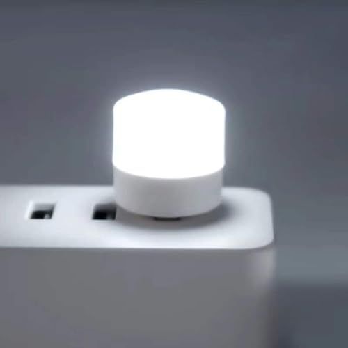 Diğer 57858324443102799283959 Monte Lua Mini Led Lambalar, Okuma Işığı, 6 Parçalı Taşınabilir Mini Usb Gece Lambası, Mobil Led, Bebek Uykusu, Mobil Şarj Lambaları İçin Küçük Yuvarlak Işıklar .