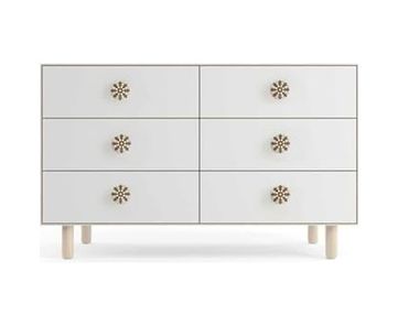 Diğer 57858324443166499283959 Ahşap Mobilya Kulp 3.8 Cm Kar Tanesi Desenli Çekmece Kulpu A.ağaç