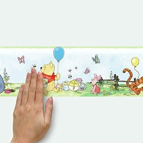 Diğer 57858324443216299283959 Rmk4410Bd The Pooh, Vinil, Çok Renkli, 12,7 Cm X 4,57 M Açık