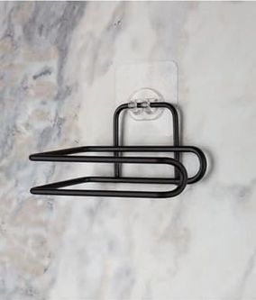 Diğer 57858324443331099283959 Yapışkanlı Siyah Açık Tuvalet Kağıtlığı Wc Kağıtlık Tutucu, Vydgr00001298 Acı Kahve