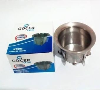 Diğer 57858324443339999283959 Göçer Çelik Wc Matik Tuvalet Taşı Kapağı Krom Paslanmaz Çelik 1. Kalite Açık Ahşap