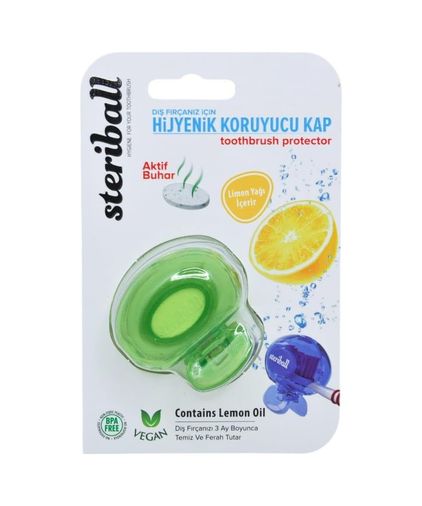 Diğer 57858324443362099283959 Diş Fırçası Koruma Kabı - Limon Kokulu Yetişkin 2Li Manuel Diş Fırçaları İçin Karma Renk 2 Adet Diş Fırçası Koruma Kabı Açık Ahşap