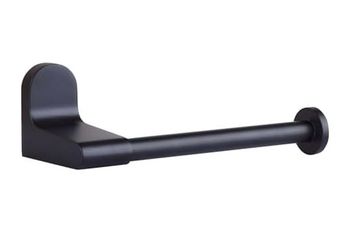 Diğer 57858324443373899283959 Canarm Lyla Mbk Modern Doku Tutucu - Mat Siyah Alüminyum Tuvalet Kağıdı Tutacağı, 16,5 Cm G X 5,4 Cm Y, Banyolar İçin Şık Duvara Monte Tasarım Acı Kahve