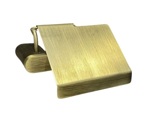 Diğer 57858324443398599283959 Ovalın Kapaklı Tuvalet Kağıtlığı Antik 87X137X159 Mm Acı Kahve