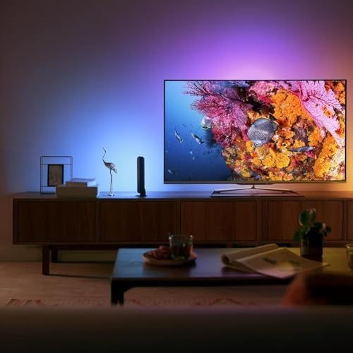 Diğer 57858324443411999283959 Hue Play Pack Ambiance Beyaz Ve Renkli, Siyah, 2.6.6W Temel Paket Kiti, Alexa, Assistant Ve Homekit İle Çalışır Açık Gri
