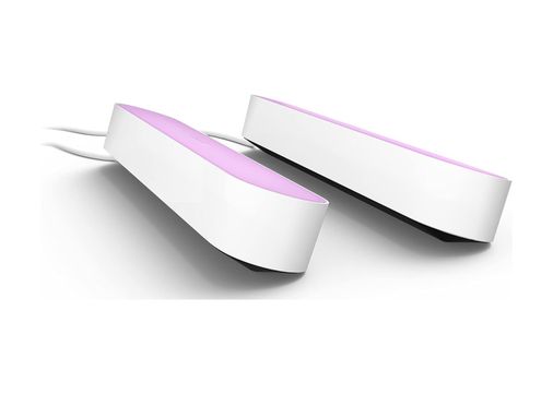 Diğer 57858324443426599283959 Hue Play 2'li Ekopaket - Beyaz, 16 Milyona Kadar Renk, Uygulama İle Kontrol Edilebilir, Amazon Alexa İle Uyumlu Açık Gri