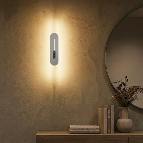 Diğer 57858324443504599283959 Errin 30'luk Ledli Kobalt Aplik 7W 3000K Açık Gri