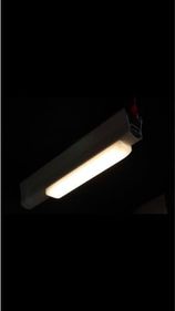 Diğer 57858324443537299283959 5 Adet 24V Dekoratif Tente & Pergola Led 15Cm -Düz Taban-Beyaz 6500K Acı Kahve