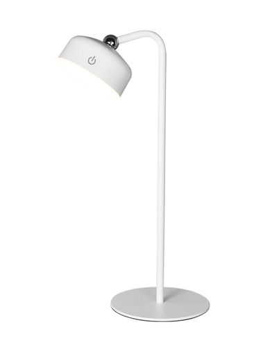 Diğer 57858324443544799283959 Lenda 03 Beyaz Şarjlı Ledli Masa Lambası 1X1.8W 3 Açık Gri