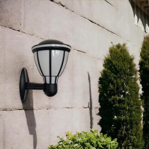 Diğer 57858324443572299283959 Zita Kupa Bahçe Duvar Apliği 37 Cm E27 Duy Ip54 Dış Mekan Duvar Lambası Uv Protection Bahçe, Teras, Ve Yürüyüş Yolu Ampul Hariç Acı Kahve