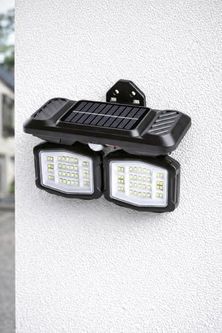 Diğer 57858324443622799283959 Panter Solar Hareket Sensörlü 72 Smd Beyaz Led Duvar Lambası 800 Lümen, 5W, Çift Başlıklı 120 Ayarlı, Type-C + Güneş Enerjili, 3 Modlu, Ip65 Su Geçirmez Bahçe Balkon Dış Mekan Aydınlatma Acı Kahve