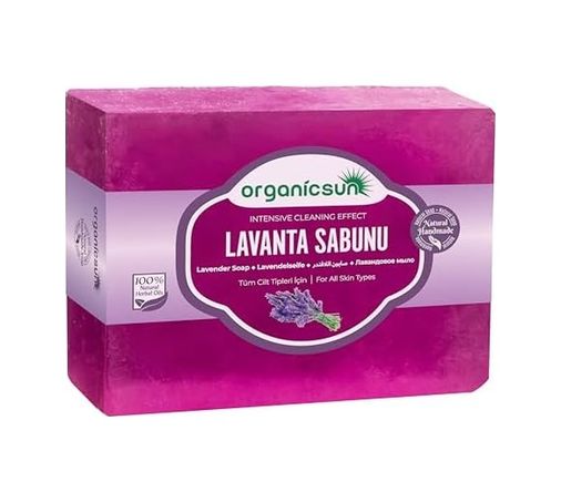 Diğer 57858324443899399283959 Doğal Lavanta Sabunu 140 Gr 1 Adet Tüm Cilt Tipleri İçin Onarıcı Besleyici Natural Acı Badem